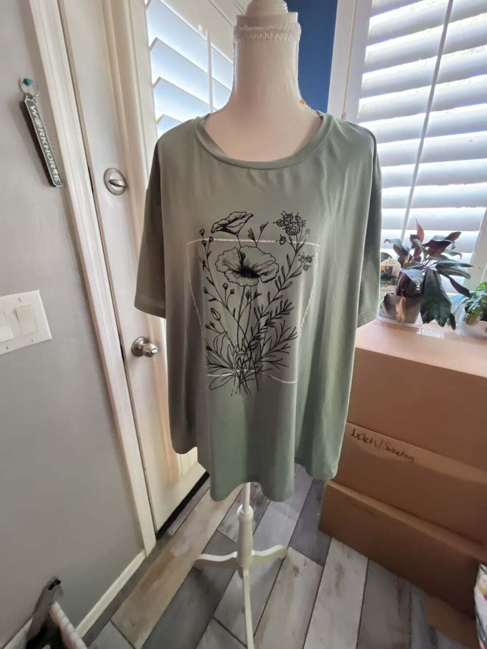 ORANDESIGNE Women's Casual Graphic Print Short Sleeve Loose Tee